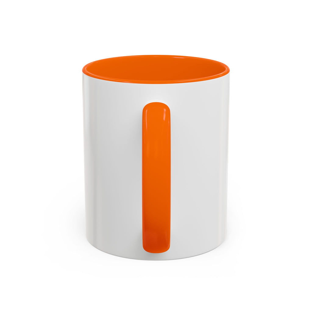 Coffee First Cat Mug — Cute Orange Cat Drinking Coffee, Funny Morning Coffee Gift (11/15oz)